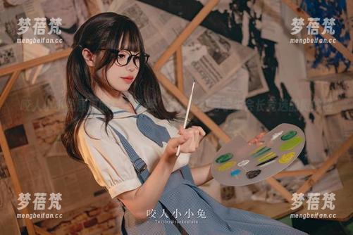 咬人小小兔展现的写真精选：青春脸红与学生会长竞选的微妙碰撞！