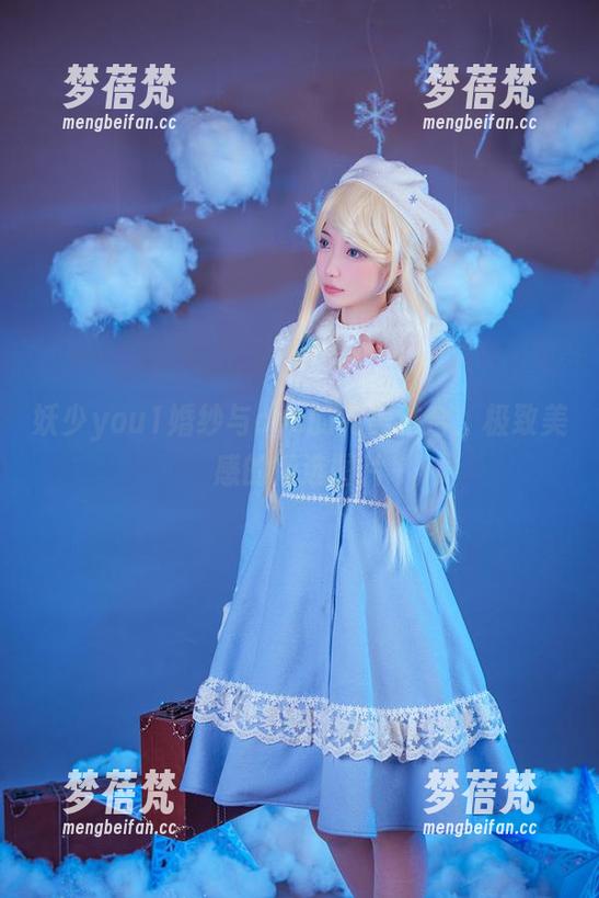 妖少you1婚纱与cos的完美结合：极致美感的精选图片