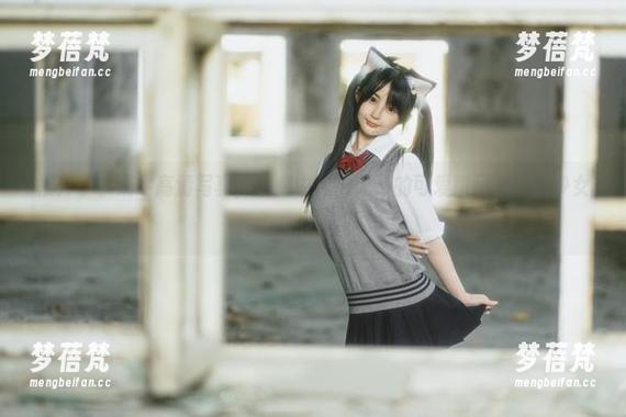樱井宁宁奶牛高清写真，图库中独一无二的可爱瞬间，尽显少女心！